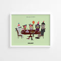 Poster 50x40 | Kaffet, kakan, mumielakan