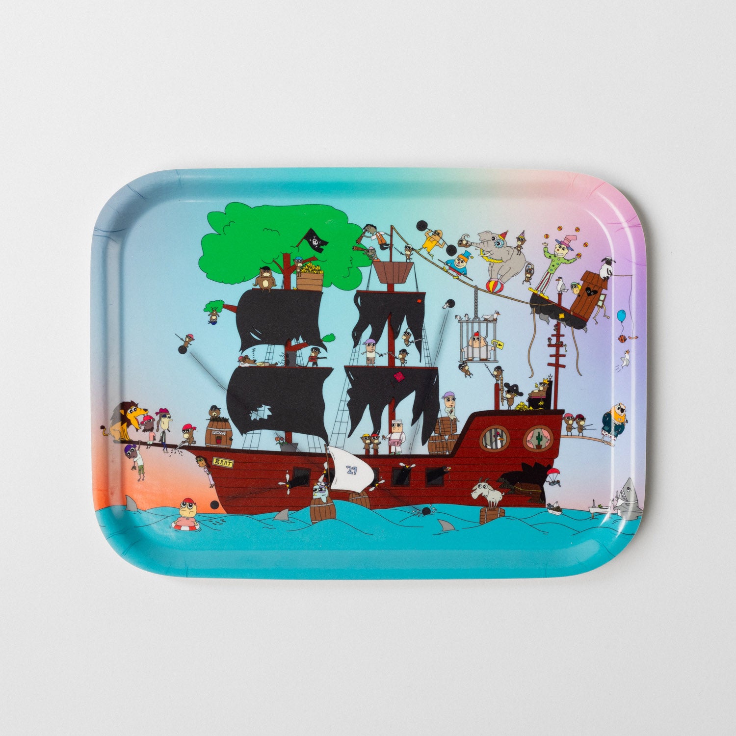 Bricka 27x20 cm | Hajmat och bombfat