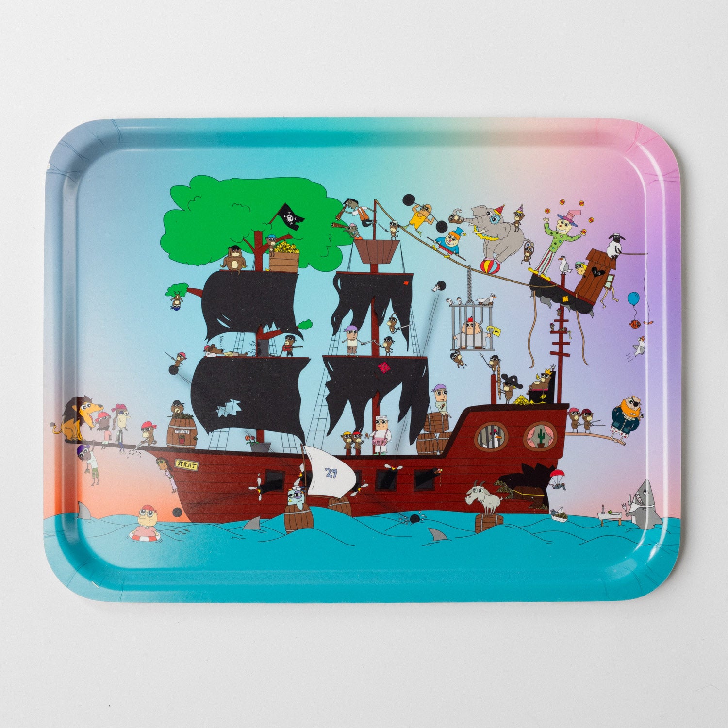 Bricka 43x33 cm | Hajmat och bombfat