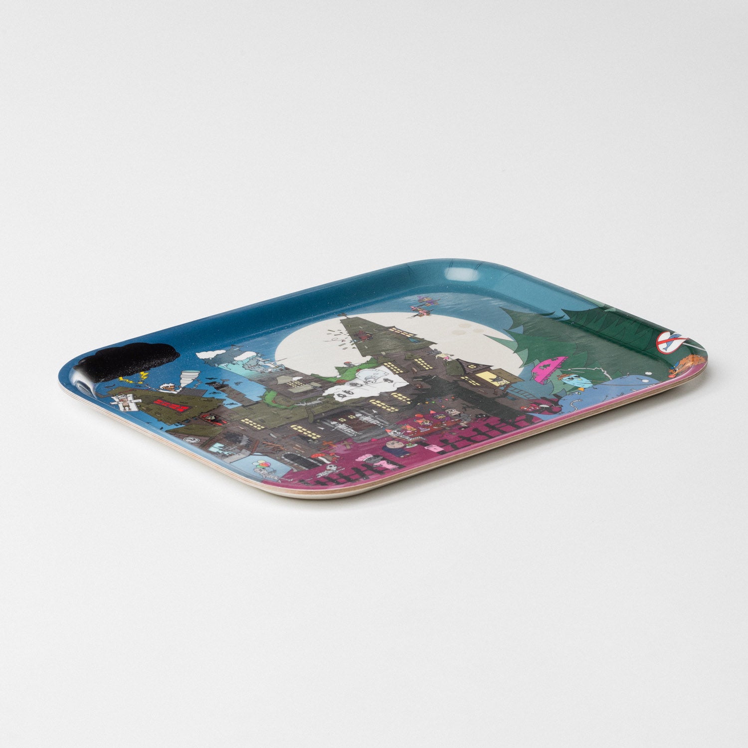 Bricka 27x20 cm | Spöklösa Spökhuset