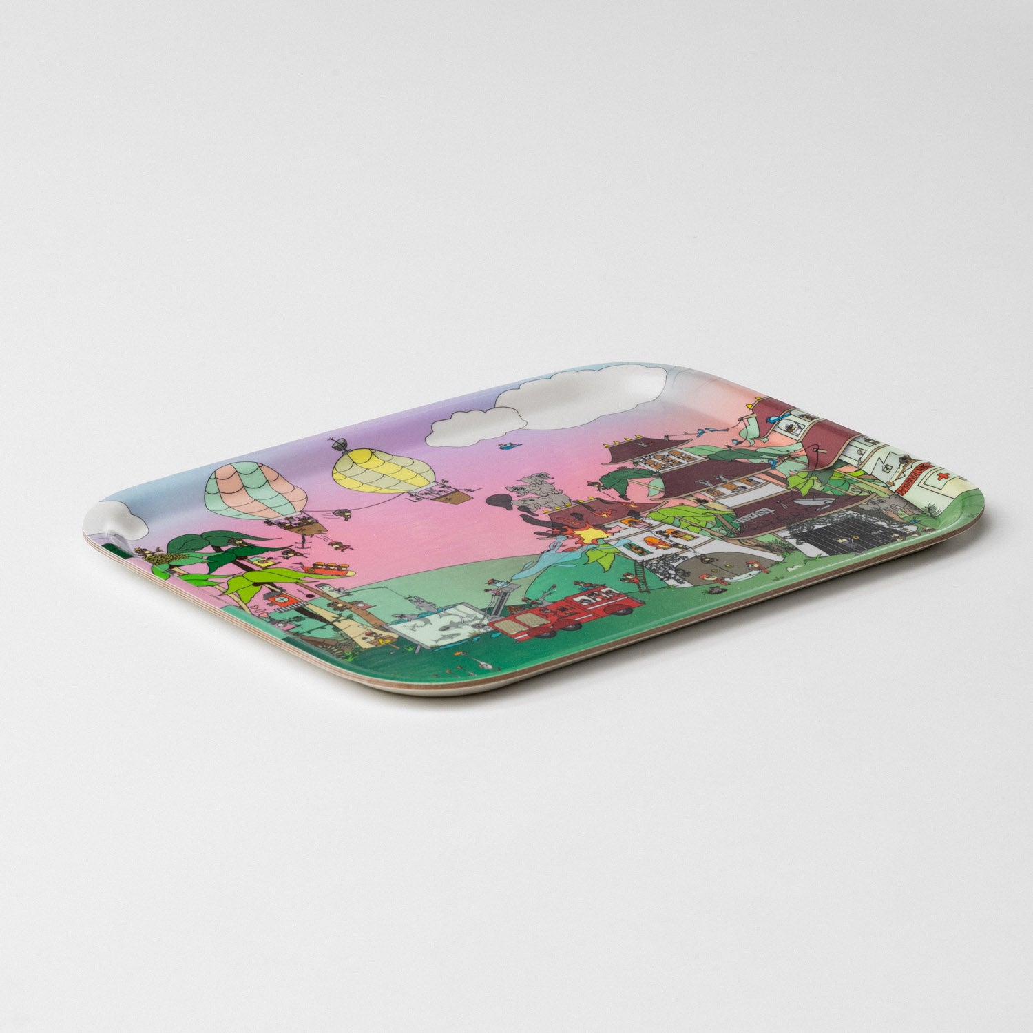 Bricka 27x20 cm | Banankungens profetia