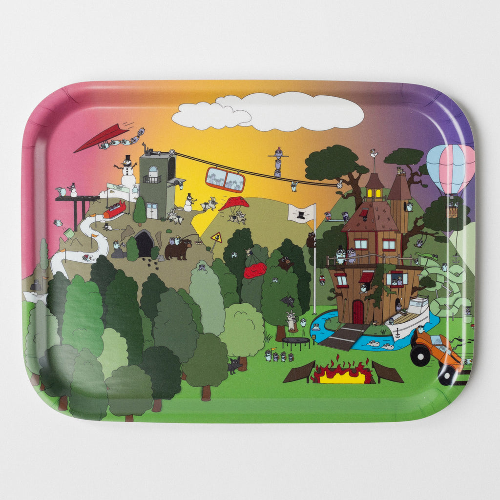 Bricka 43x33 cm | Uggla i Hatts holk