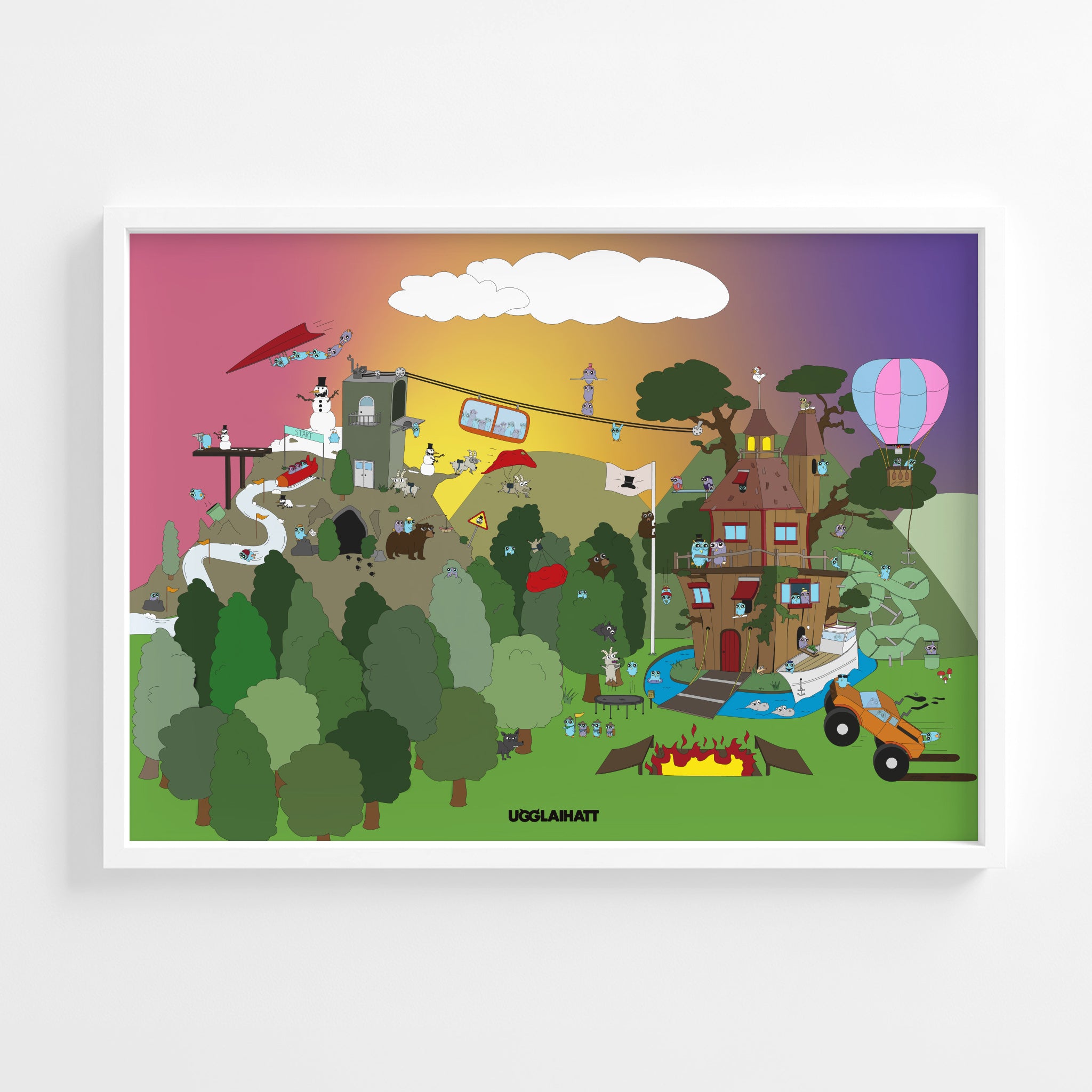 Poster 50x70 | Ugglas Holk