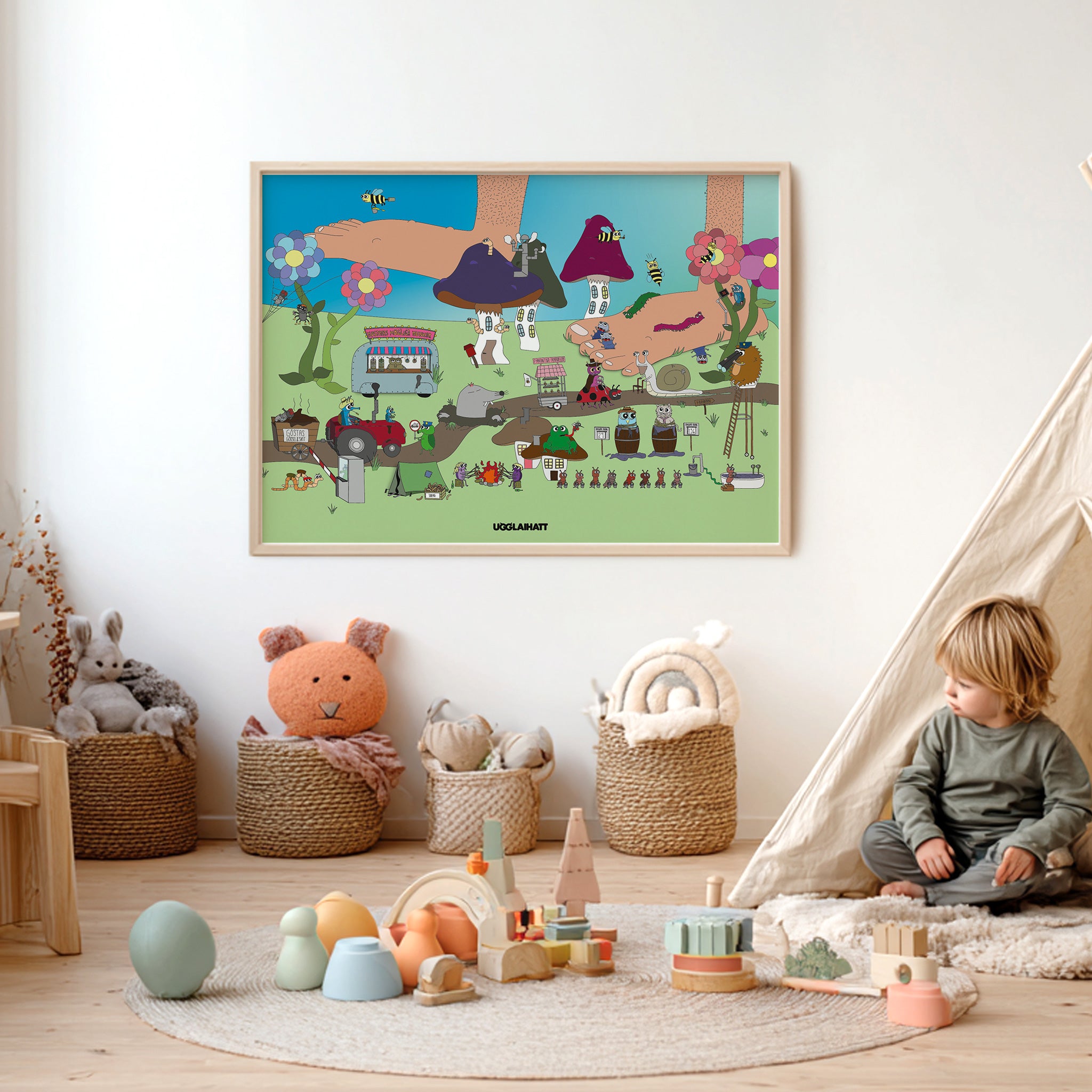 Poster 70x50 | Jättarnas land