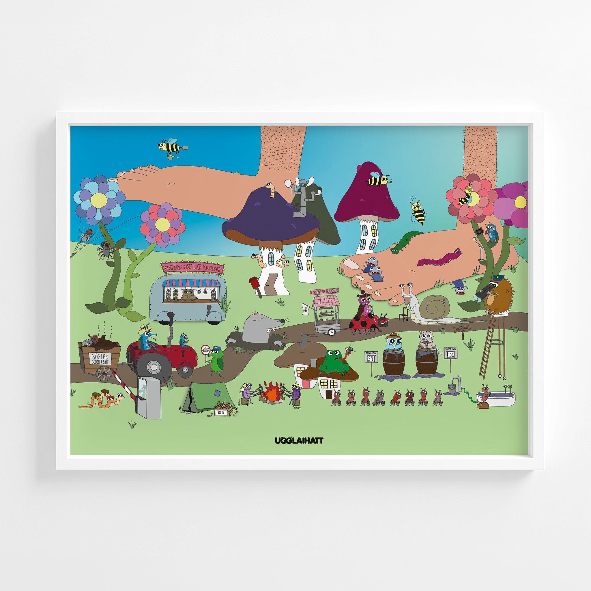 Poster 70x50 | Jättarnas land