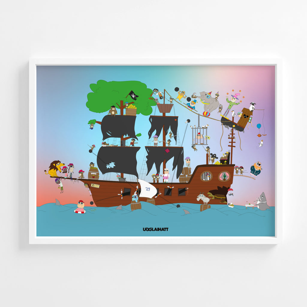 Poster 70x50 | Hajmat och bombfat