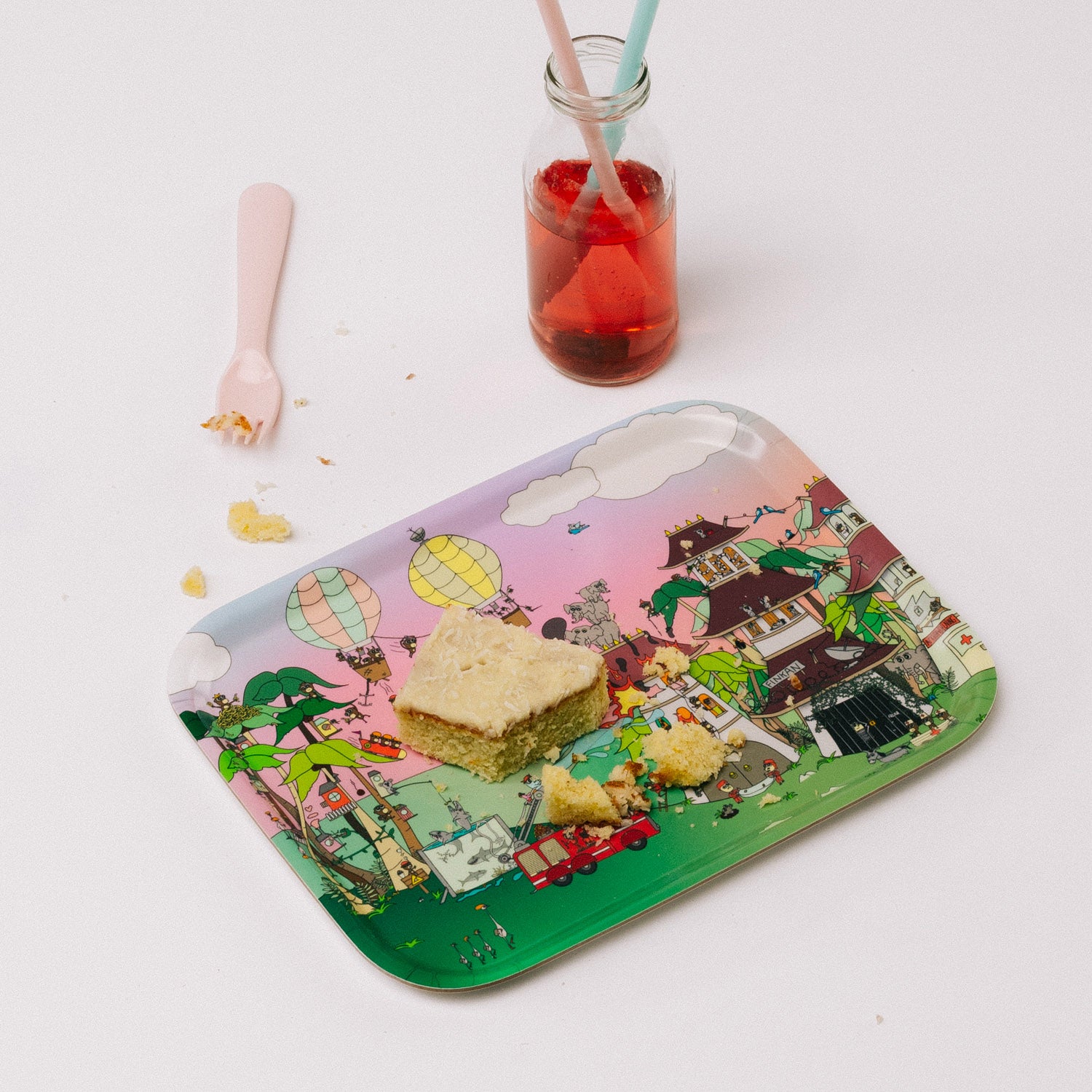 Bricka 27x20 cm | Banankungens profetia