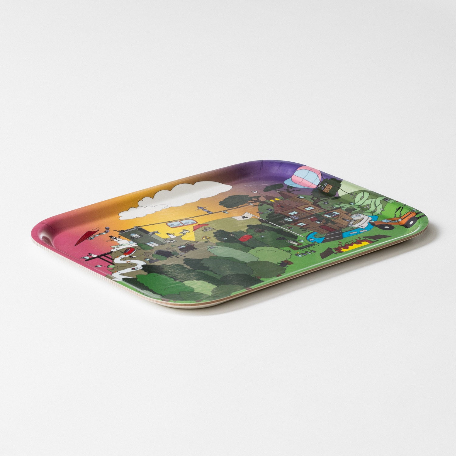 Bricka 27x20 cm | Uggla i Hatts holk