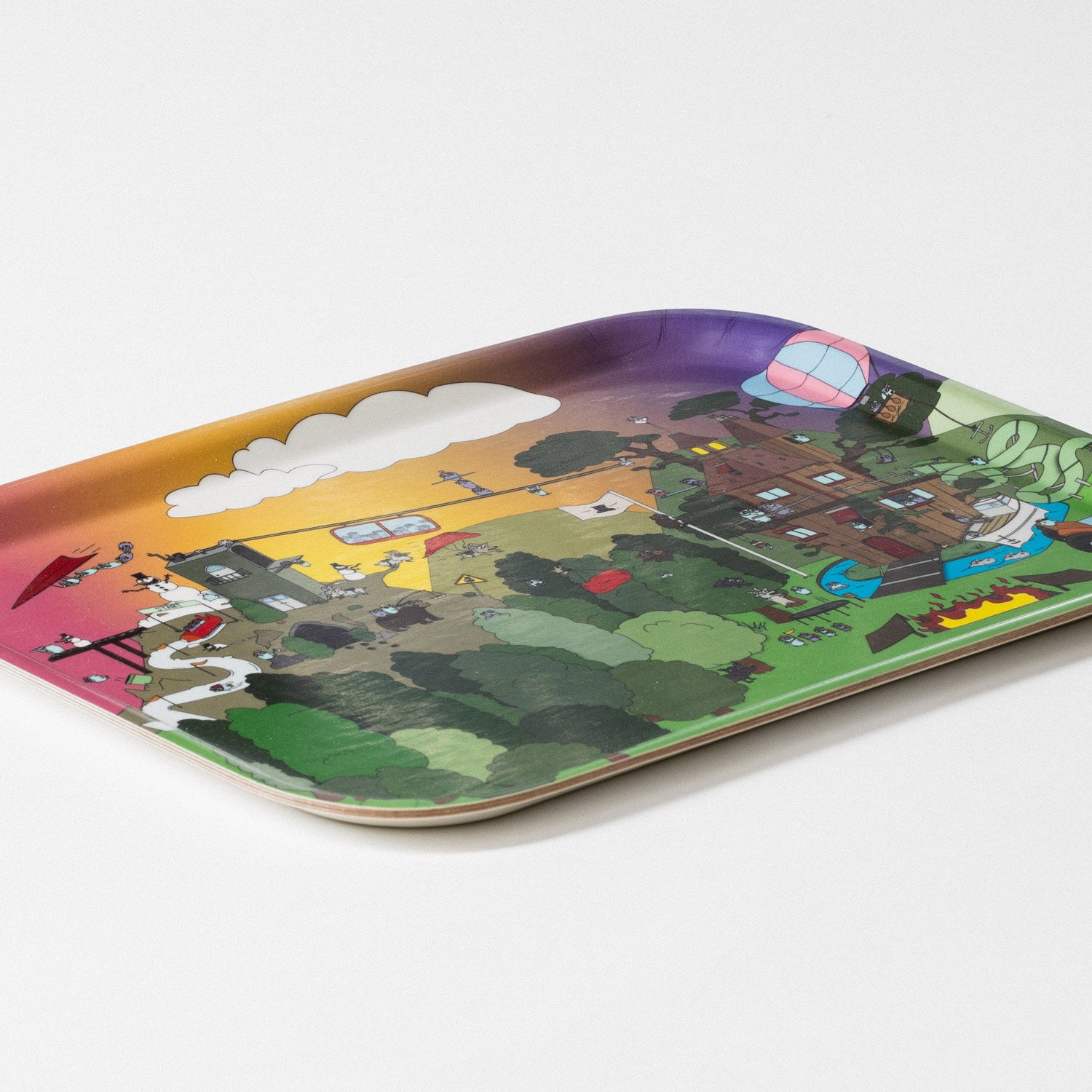 Bricka 43x33 cm | Uggla i Hatts holk